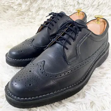 새상품급 REGAL Walker 가죽 비즈니스 슈즈 윙 비브람 블랙