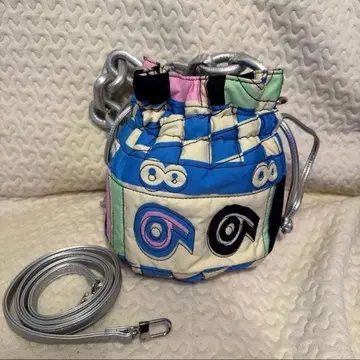 HEY! Mrs. 로즈 프린트 퀼트 복조리