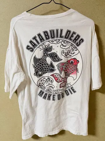사타 빌더즈 데메킨T셔츠 L 사이즈