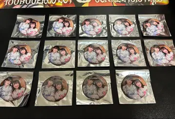 아구논룸라보 캔뱃지 14개 세트