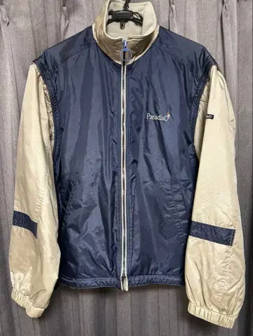 Paradiso 나일론 자켓 네이비/베이지