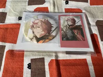 니지산지 벌스데이 굿즈 캔뱃지 폴라로이드풍 카드 세라프