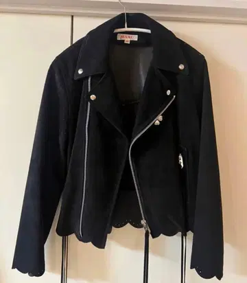 MASU SCALLOP LEATHER JACKET