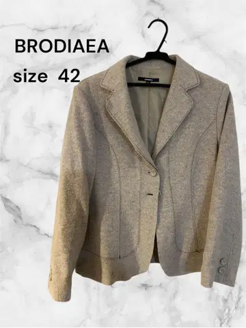 BRODIAEA 테일러드 자켓 트위드풍 스티치