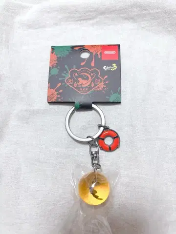 키링 금 이쿠라 SALMON RUN Splatoon3