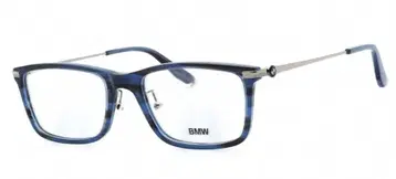 BMW 스퀘어 프레임 안경 케이스 포함