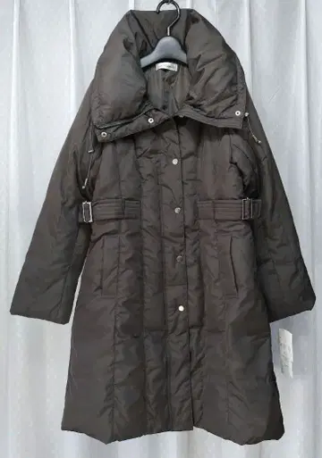 여성용 다운&페더 코트 D 브라운 M 사이즈 A