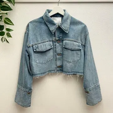 프레이 아이디 숏 데님 자켓 크롭 데님 자켓