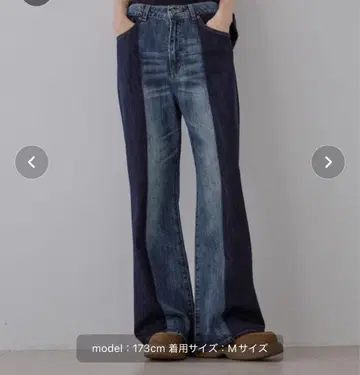 지나시스 JEANASIS 리메이크 라이크 플레어 데님