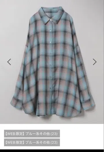 지나시스 모듬 체크 셔츠 LS