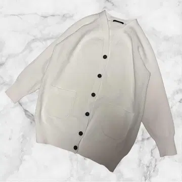 [ 세탁 가능 ] lelill 레릴 PE 편직 가디건 오버 사이즈 루즈핏