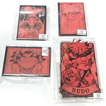 가치액터 루드 아크릴 스탠드 캔뱃지 마루쿠지 스퀘어 캔뱃지