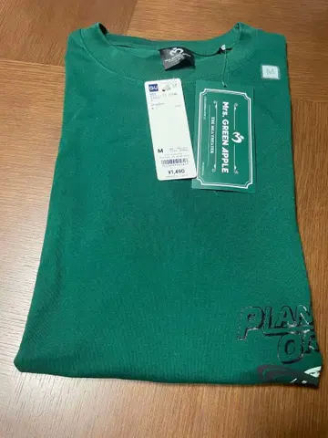 GREEN APPLE PLANETARY ORBIT 셔츠 M 사이즈