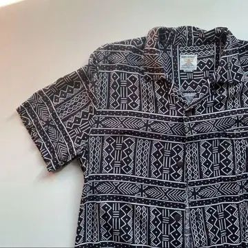 HOUSTON 하와이안 셔츠 패턴 셔츠 M 사이즈