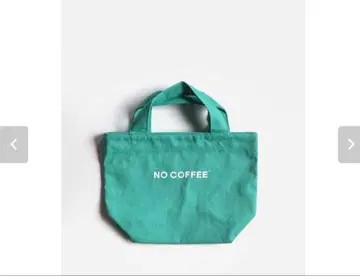노커피 NOCOFFEE 미니 토트백 민트 그린