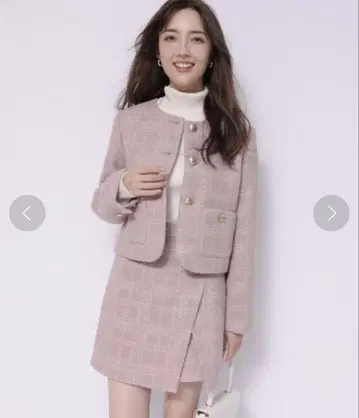 Apuweiser-riche 라메 체크 랩 미니 스커트