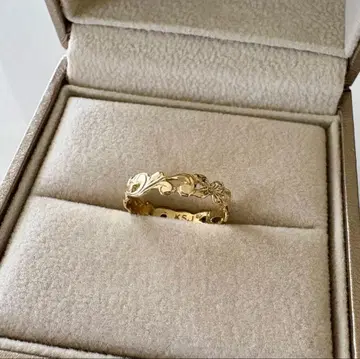 하와이안 주얼리 플루메리아 핑키링 silver925 10K