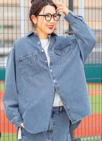 niko and - 미사요 프로듀스 BIG 데님 셔츠