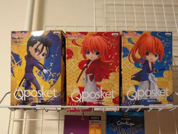 Qposket 피규어 3체 세트 켄신 사이토 하지메