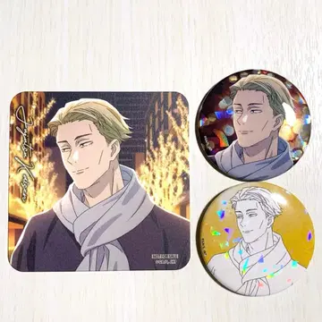 주술회전 말큐브 나나미 켄토 캔뱃지 특전 코스터