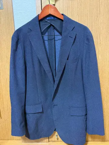 네이비 테일러드 자켓 워셔블 AOKI AB5