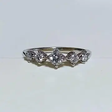 Vendome Aoyama Pt 0.27ct 다이아몬드 반지 6호