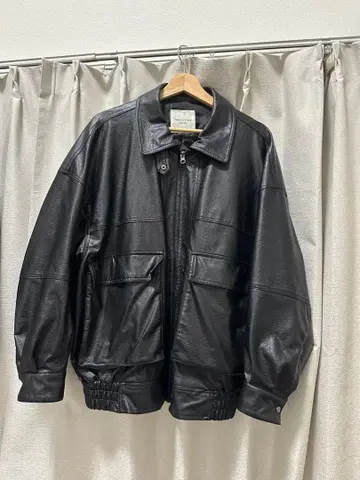 FREAK'S STORE 블랙 가죽 자켓