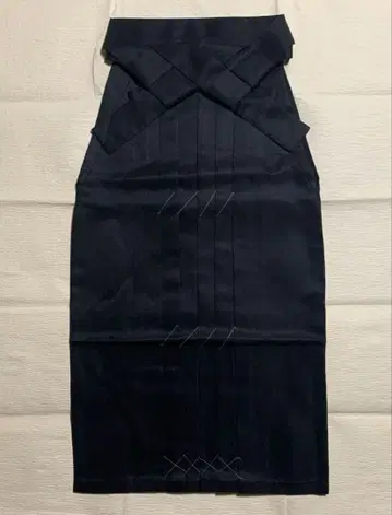 [ 미사용 ] 하카마 단품 ( 블랙 ) M