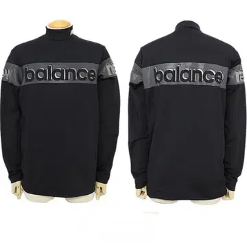 뉴발란스 블랙 긴팔 셔츠