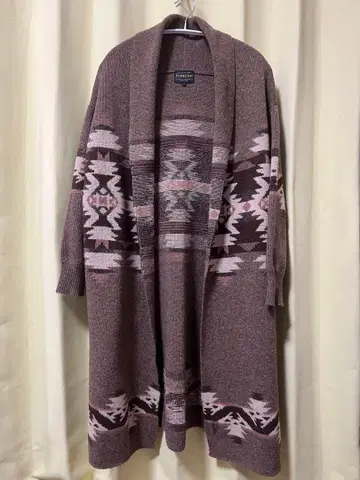 B:MING by BEAMS 별주 PENDLETON 롱 가디건