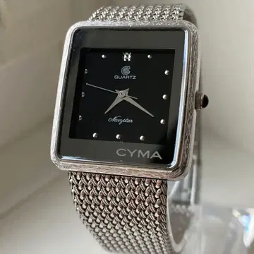 CYMA Nautilus 쿼츠 손목시계 작동품