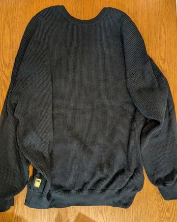 BEAMS ssz 보스 사이드 니트 네이비 L 사이즈