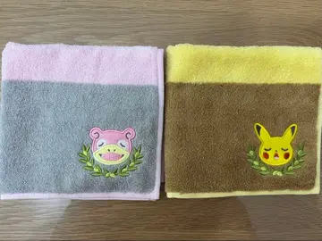 야돈과 피카츄의 이마바리 타월 포켓몬 센터 카가와