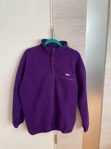 coen Penneys 퍼플 하프 지퍼 플리스