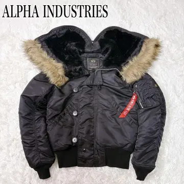 미사용급 알파인더스트리 N-2B 플라이트 자켓 쇼트 기장 y2k