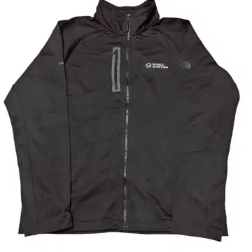 블랙 집업 나일론 자켓