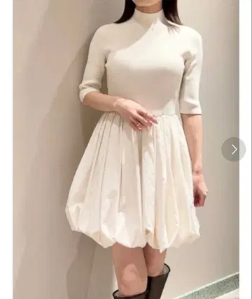 SNIDEL 벌룬 도킹 미니 원피스 0 사이즈