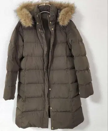 GU 지유 롱 다운 코트 다운 아우터 S