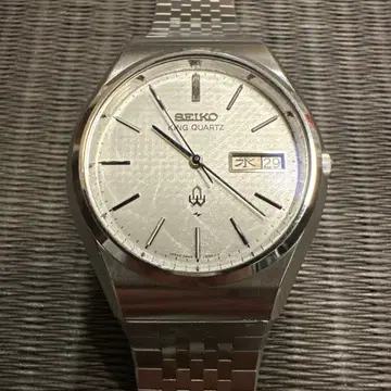 SEIKO 쿼츠 손목시계 실버