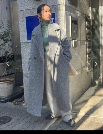 ungrid 체스터 롱 코트 S