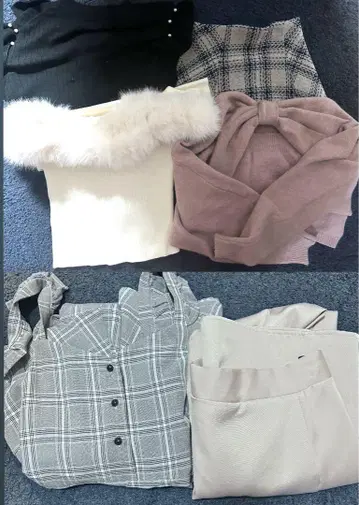 겨울 의류 6점 묶음 판매