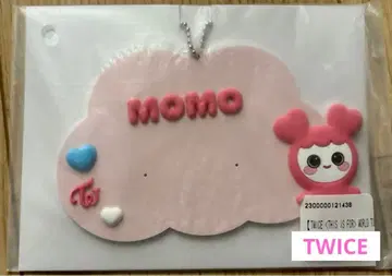 TWICE 온라인 복권 THIS IS FOR 러버 네임 키링 모모