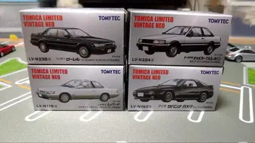 토미카 리미티드 빈티지 4대 세트