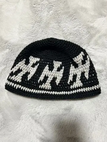 크로셰 모자 크러셔 모자 버킷 햇 아이언 크로스 무늬