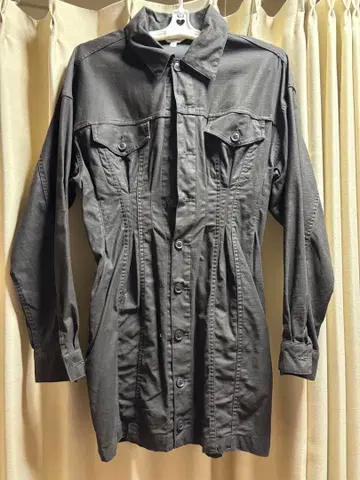 MOUSSY 마우지 원피스 긴팔 블랙