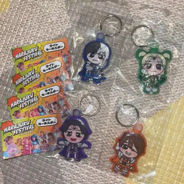 하라주쿠 페스티벌 리얼피스 라이트 키링 4