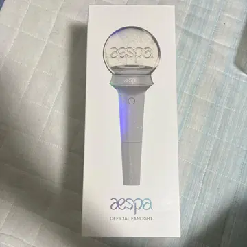 aespa 공식 팬라이트 실버