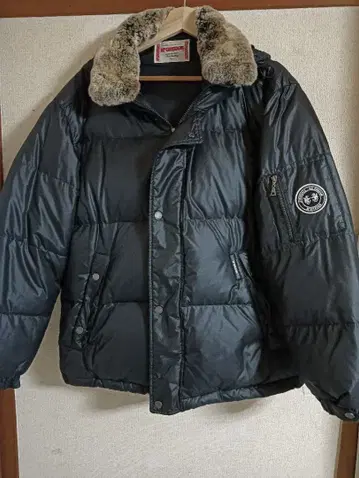 McGregor 다운 자켓 블랙 퍼 포함