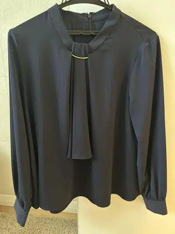 PLST 네이비 블라우스 S 사이즈