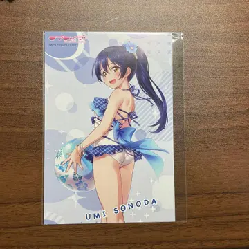 러브 라이브 소노다 우미 엽서